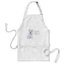 Westie Wisdom - Influential? Apron