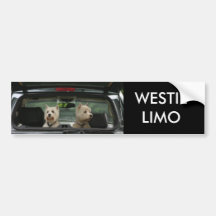 WESTIELIMO BUMPER STICKER