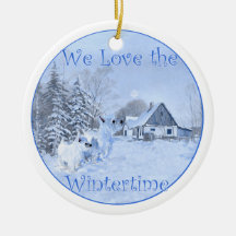 Westies Christmas Ornament