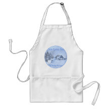 Westies Love the Wintertime Aprons