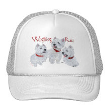 Westies Rule! Hats