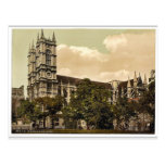 Westminster Abbey, London, England rare Photochrom Postcards