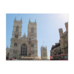 Westminster Abbey postcard