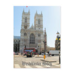 Westminster Abbey postcard
