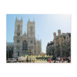 Westminster Abbey postcard