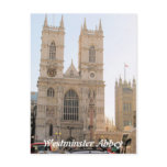 Westminster Abbey postcard