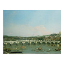 Westminster Bridge from the North with Lambeth Postcards