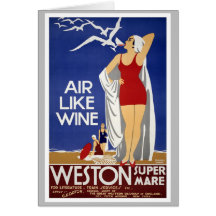 Weston Super Mare Greeting Card