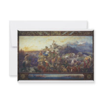 Westward the Course of Empire Takes Its Way Personalized Invitation