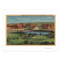 Westwood Hills, CA - View of U.C.L.A. Campus Postcards