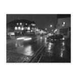 Wet Evening, Salisbury Road Cardiff (3) Postcard