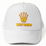 wet paint paintball logo hat