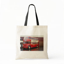 Wet Western Albion decker at a depot in Scotland Tote Bags