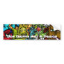 wetman, jesterred, homeless-gld, skatenose, Jus... Bumper Sticker
