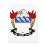Wetmore Family Crest postcards