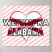 Wetumpka, Alabama Poster