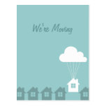 We've Moved Announcement Postcards postcards