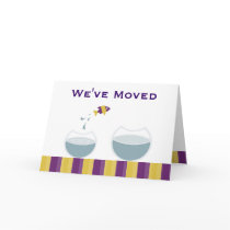 We've Moved cards