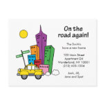 We've Moved Cityscape - Postcard