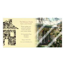 We've moved Mosaic House notification Photo Card