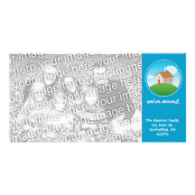 We've Moved Picture Card