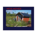 We've Moved Postcard