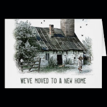 We've moved to a new home - Card cards