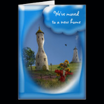 We've moved to a new home - Card cards