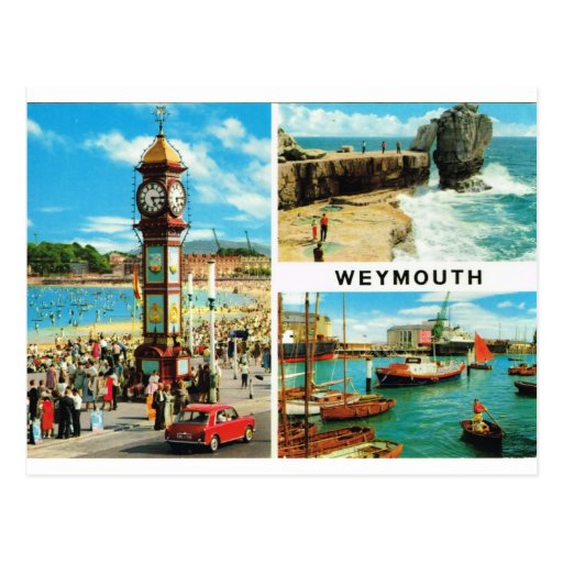 Weymouth Multiview 1ç50 Postcard Zazzle