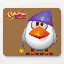 Whacky Wandy Mousepad w/logo mousepads