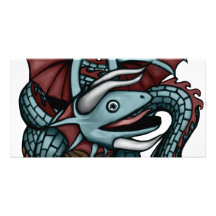 Whalakis Dragon Photo Card Template