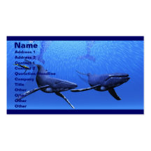 Whale 01 Business Card