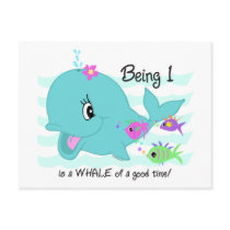 Whale 1st Birthday