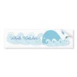 Whale and Waves bumper stickers