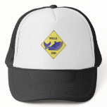 WHALE CROSSING MESH HAT