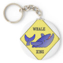 WHALE CROSSING keychains