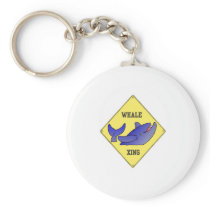 WHALE CROSSING KEY CHAIN