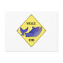 WHALE CROSSING POST CARD