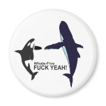 Whale-Five. magnets