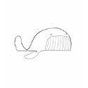 Whale (grey) t-shirts