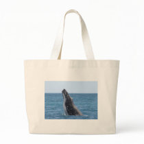 Whale Huggers Square Button Bag