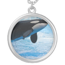 Whale Jumping Necklace