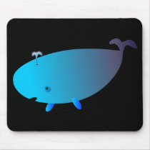 Whale Lover Mousepads