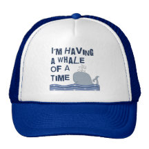 Whale of a Time Mesh Hat
