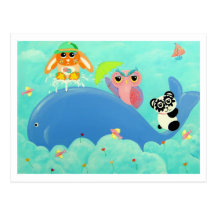 Whale Of A Time! Post Cards