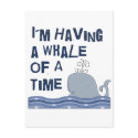 Whale of a Time postcards