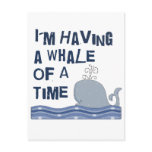 Whale of a Time postcards