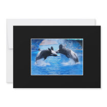 Whale Photo Invitation