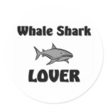 Whale Shark Lover stickers