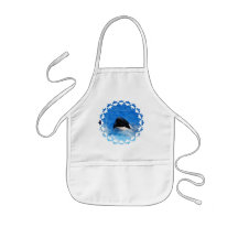 Whale Sounds Children's Apron